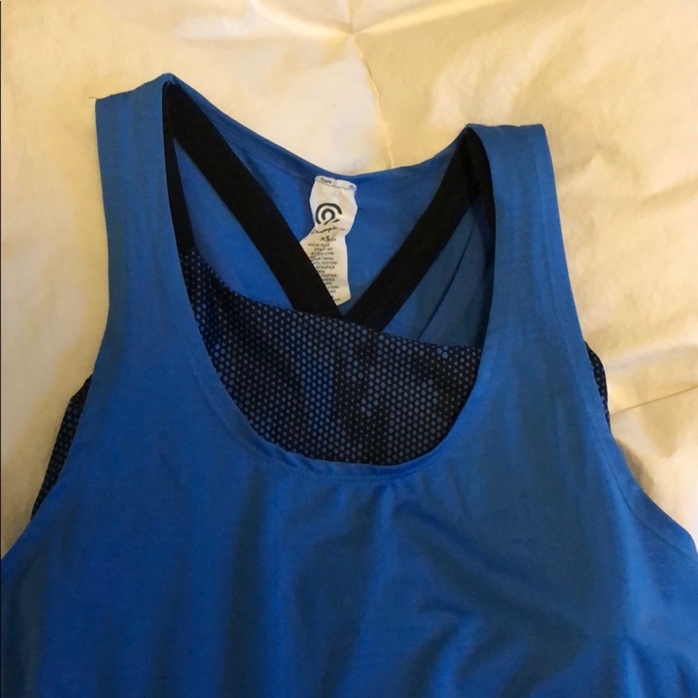 Sports bra/tank combo